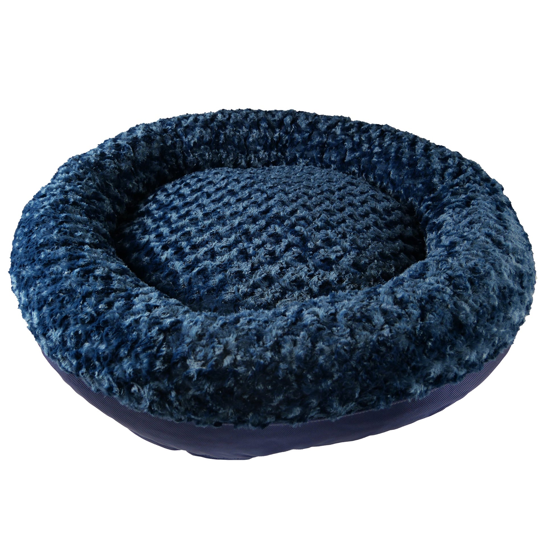 Dog Bed Round Bolstered Furvana Washable Pet Bed Comfort - gallery image 19