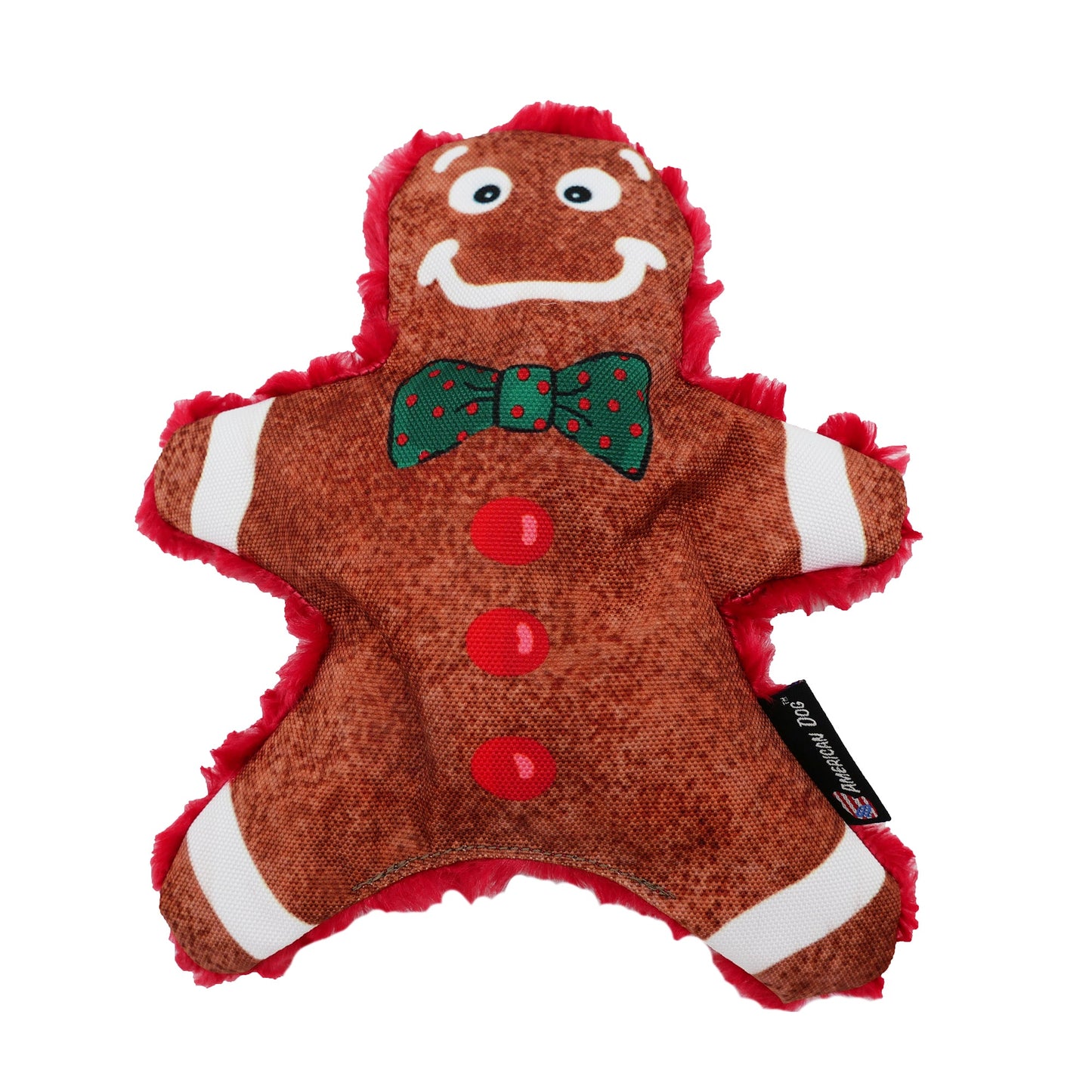 Dog Toy Gingy Interactive Plush Chew Play Durable Fun Premiu - main product image