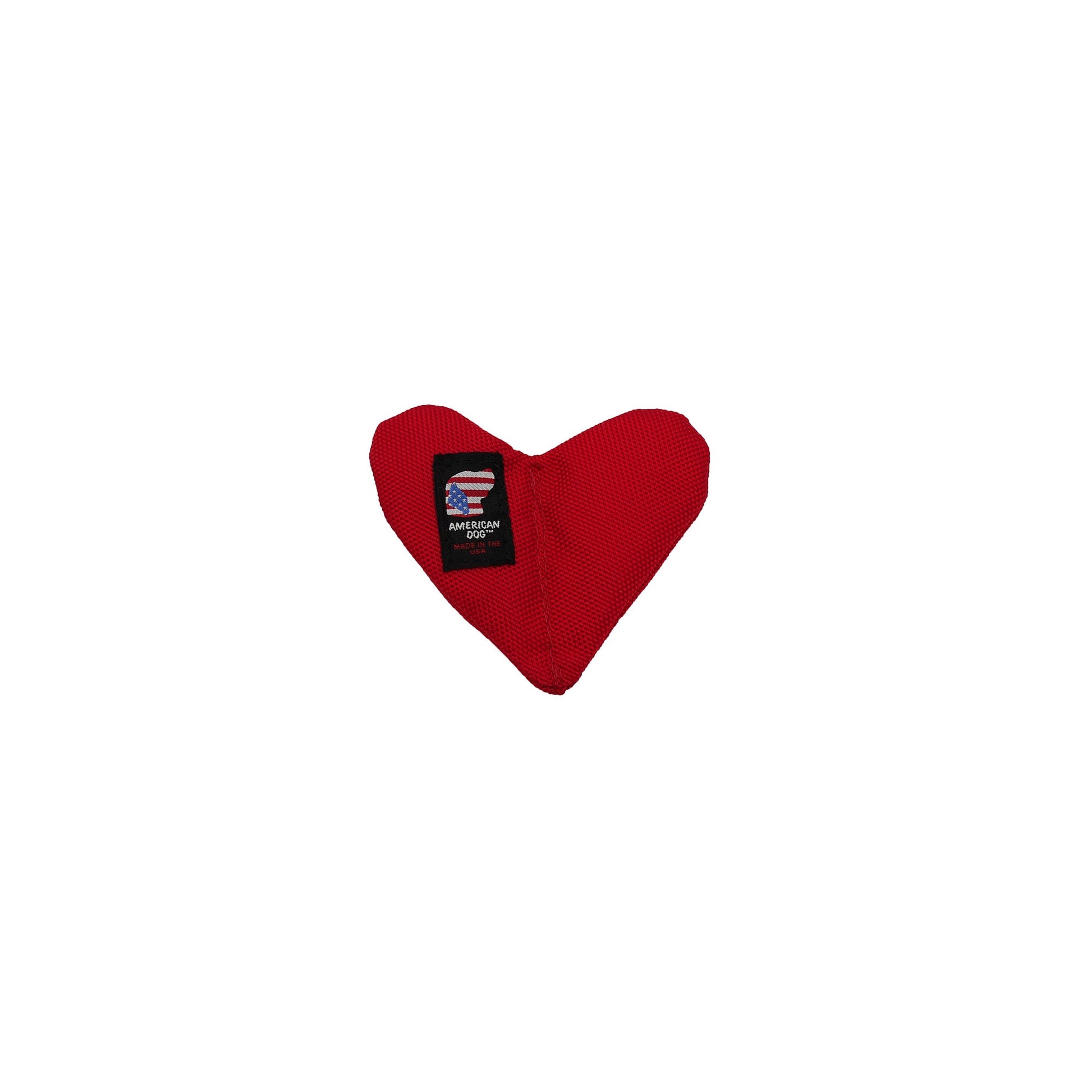 Dog Toy Heart Of Stone Interactive Plush Chew Play Durable - close up view