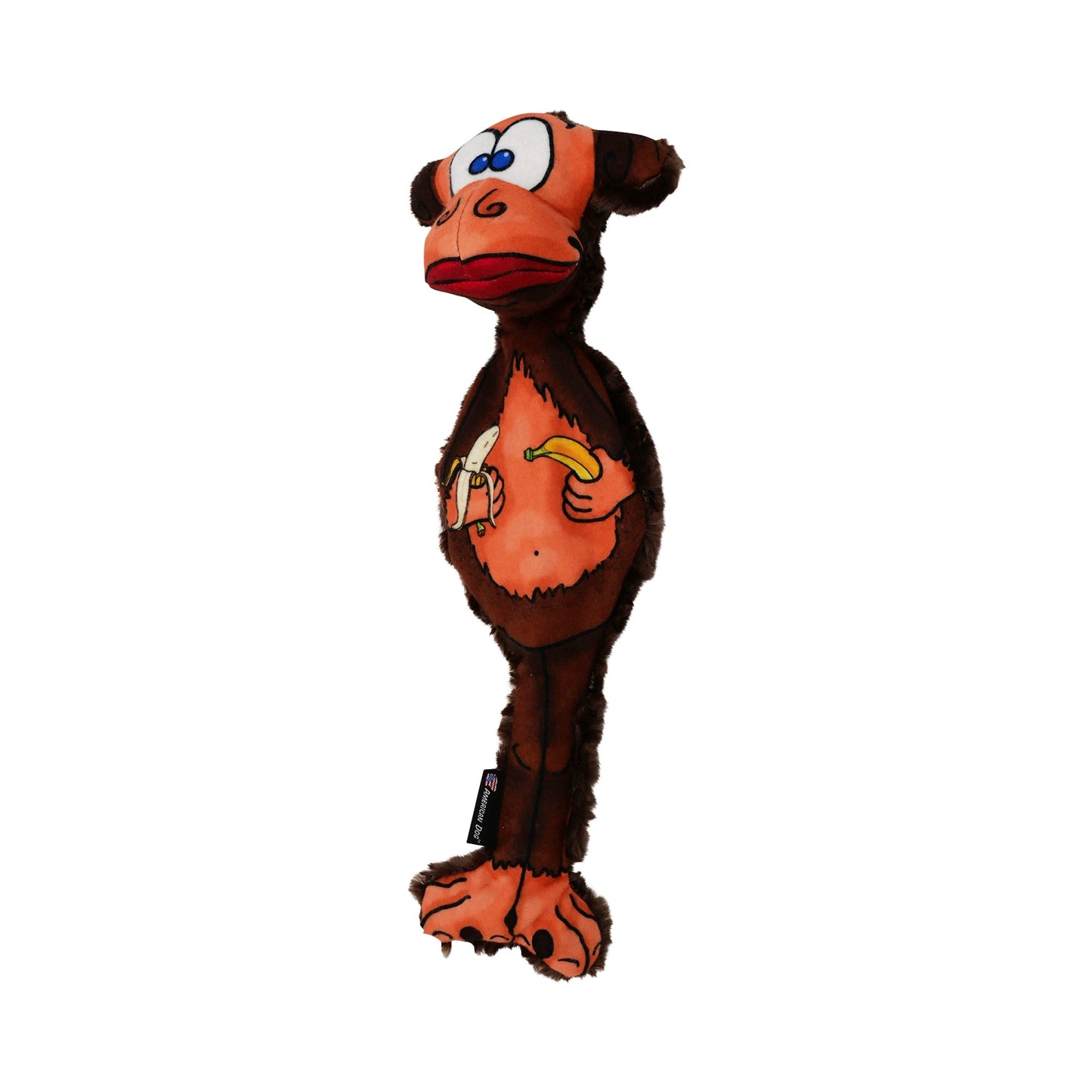 Dog Toy Milo The Monkey Interactive Plush Chew Play Durable - lifestyle view