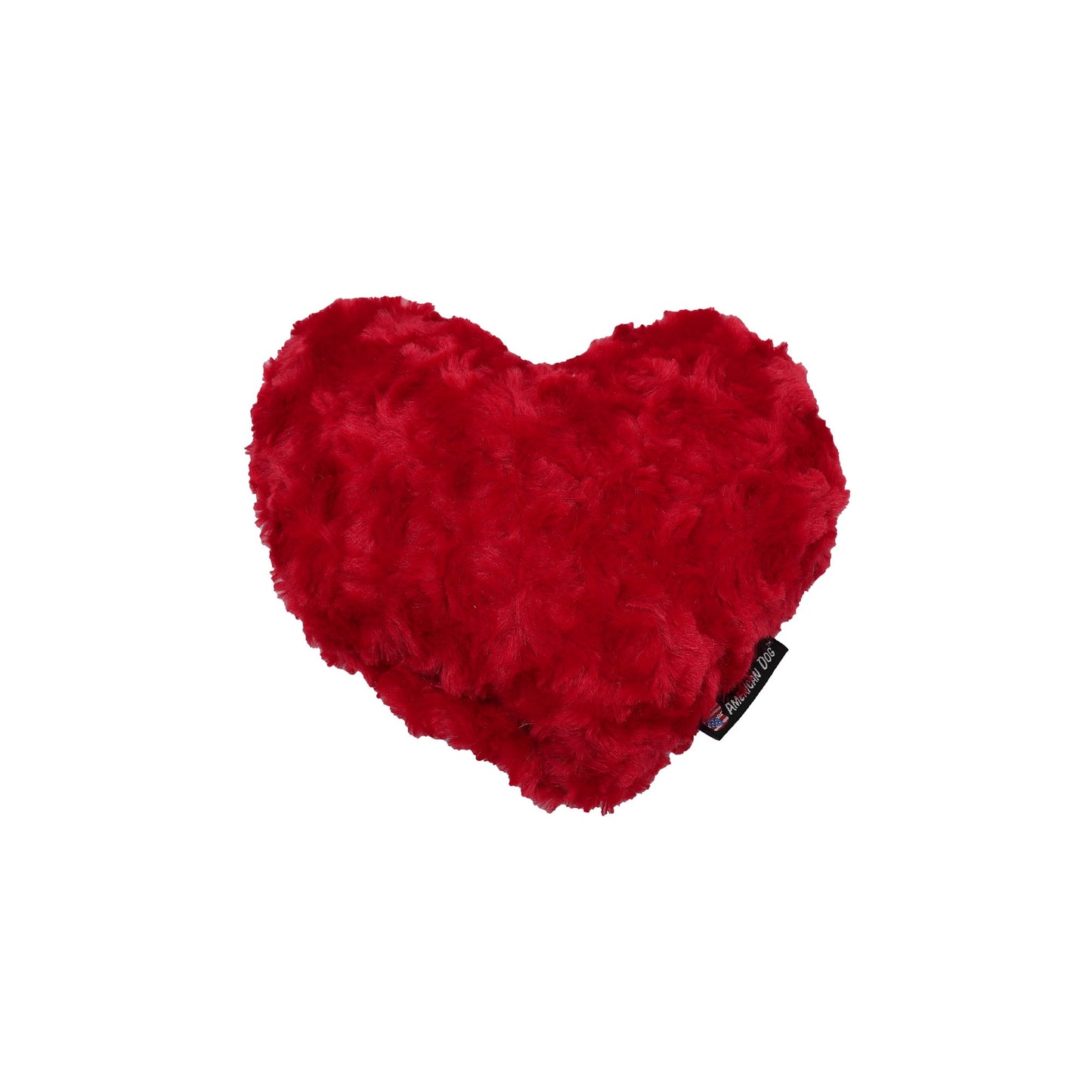 Dog Toy Nuggle Hearts Interactive Plush Chew Play Durable - detail view