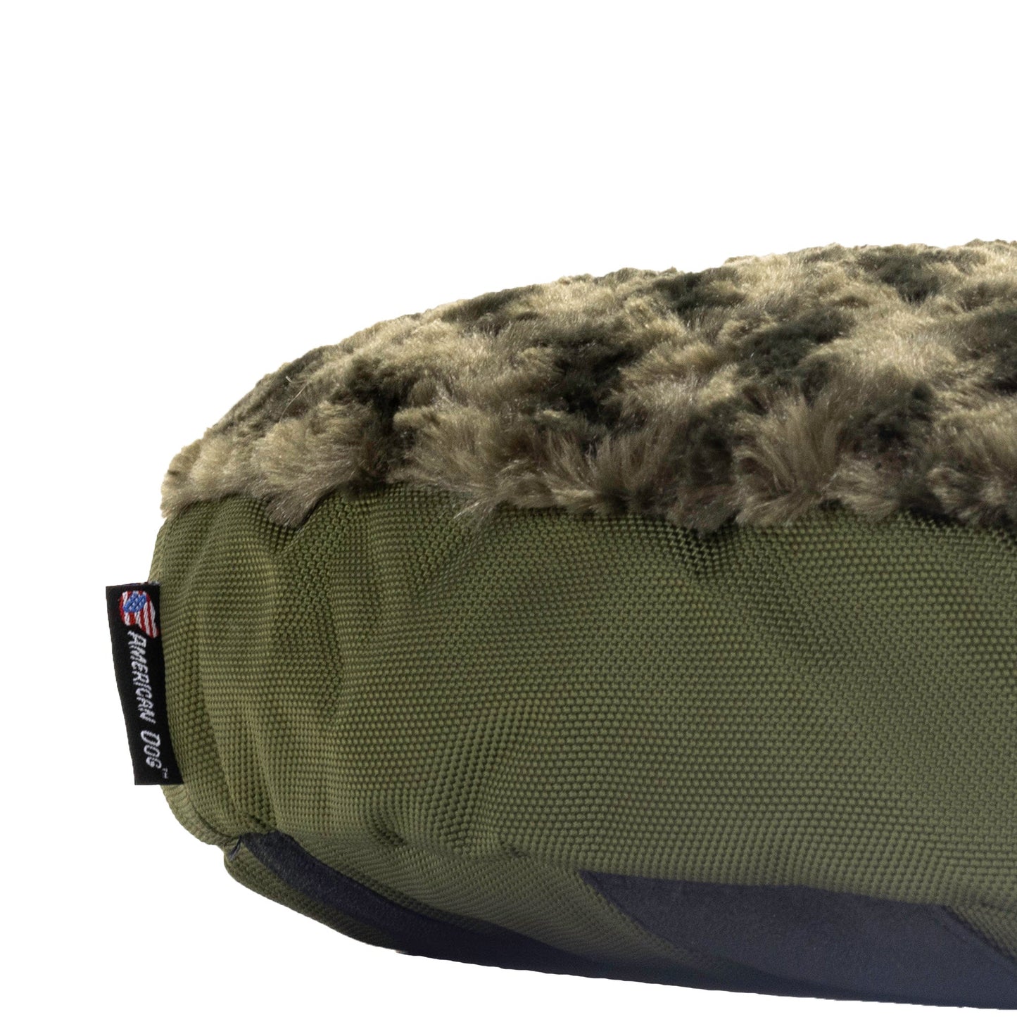 Dog Bed Round Furvana Washable Pet Bed Comfort Premium - lifestyle view