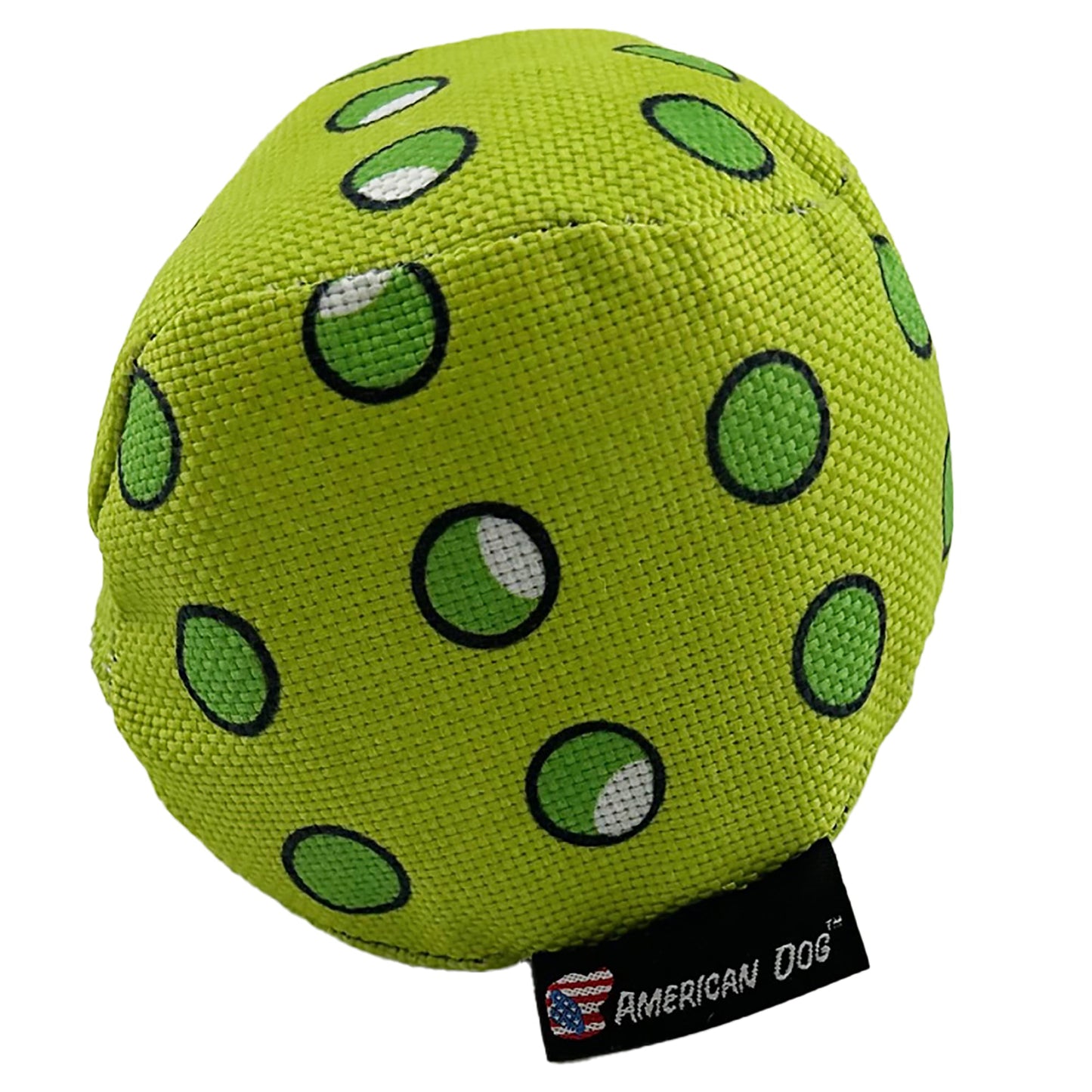 Dog Toy Pickle Ball Interactive Plush Chew Play Durable Fun - main product image