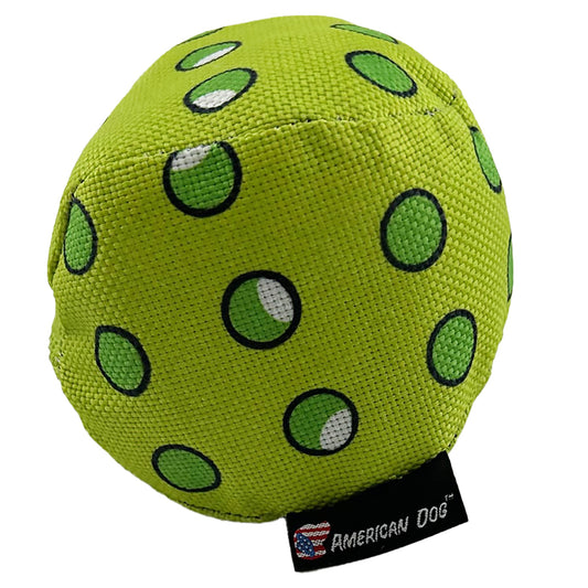 Dog Toy Pickle Ball Interactive Plush Chew Play Durable Fun - main product image