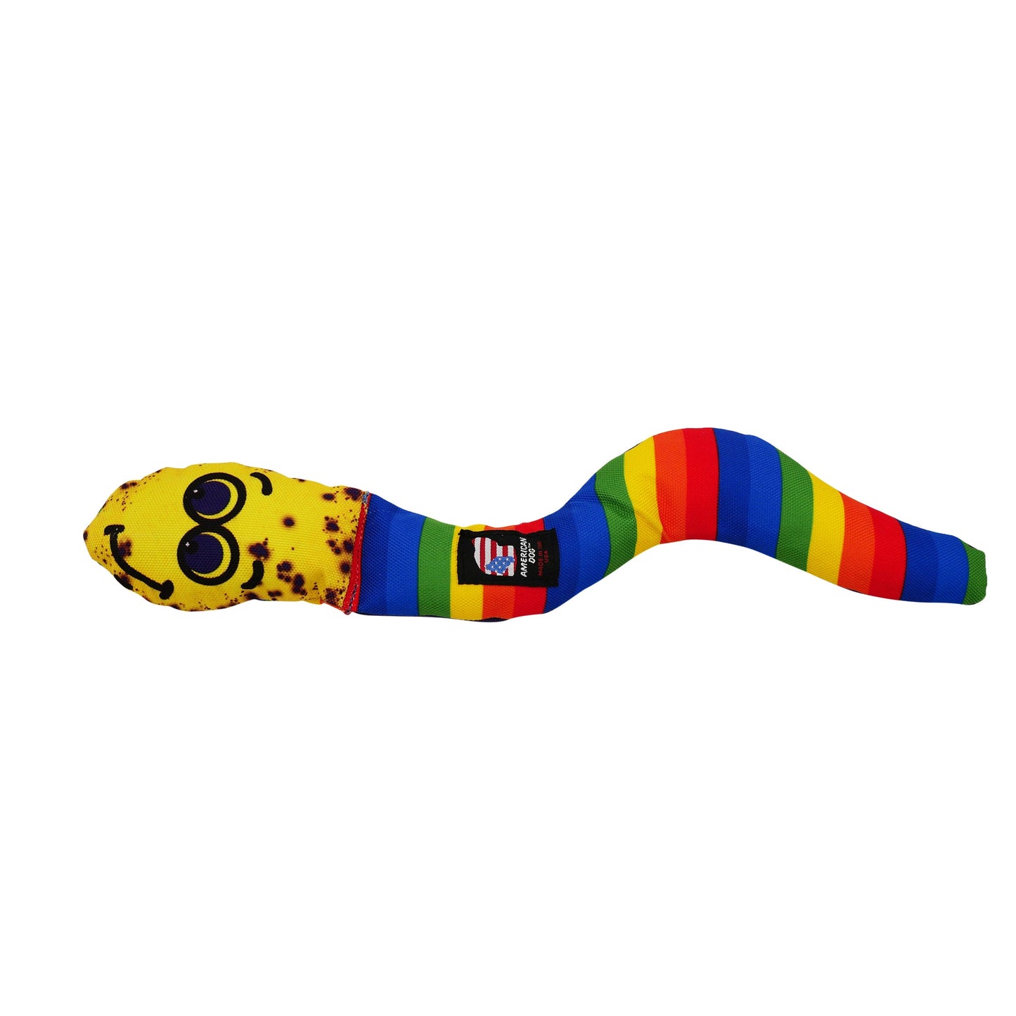 Dog Toy Wiggle Worm Interactive Plush Chew Play Durable Fun - gallery image 6