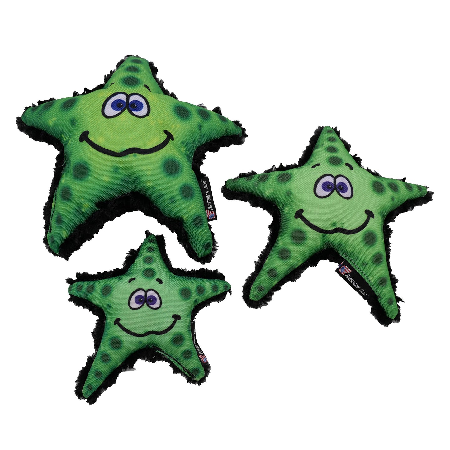 Dog Toy Stanley Starfish Interactive Plush Chew Play Durable - main product image