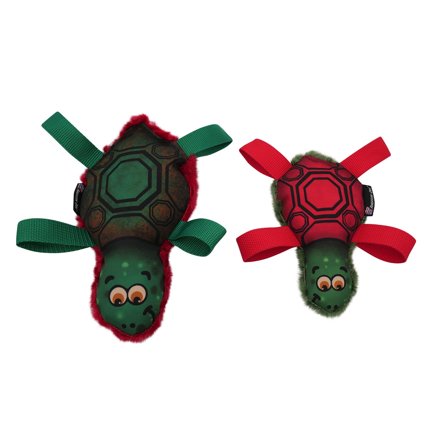 Dog Toy Tommy Turtle Interactive Plush Chew Play Durable Fun - main product image