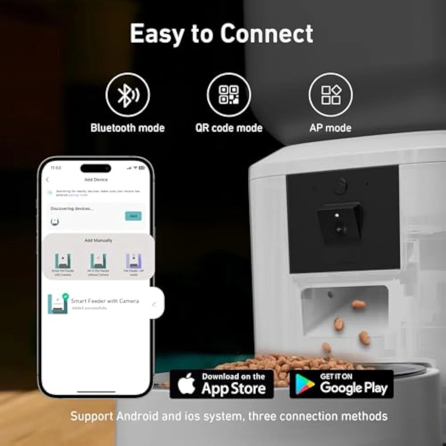 Cat Food Furpipi 8L Smart Automatic Feeders with 1080P HD main product image for dogs and cats