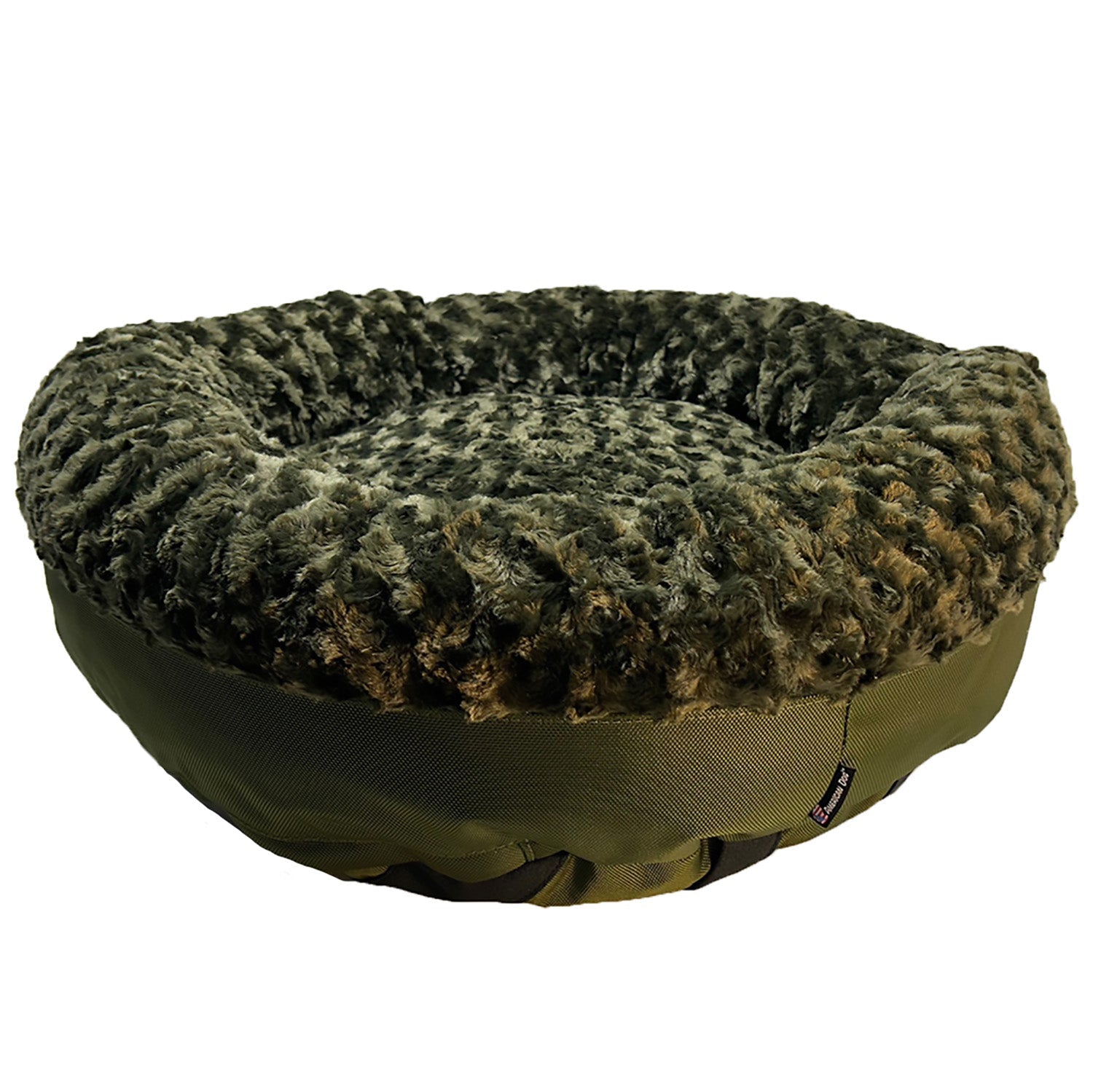 Dog Bed Round Bolstered Furvana Washable Pet Bed Comfort - gallery image 6