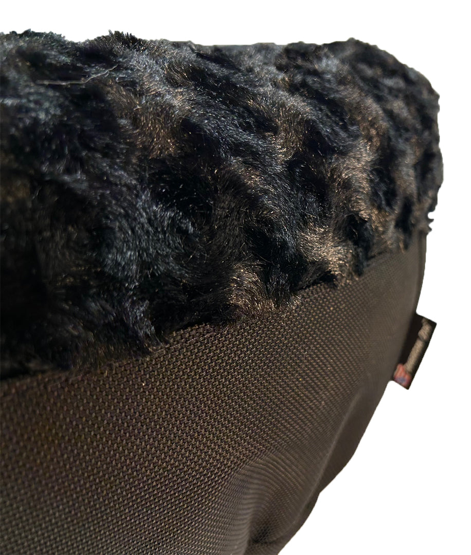 Dog Bed Round Bolstered Furvana Washable Pet Bed Comfort - gallery image 11