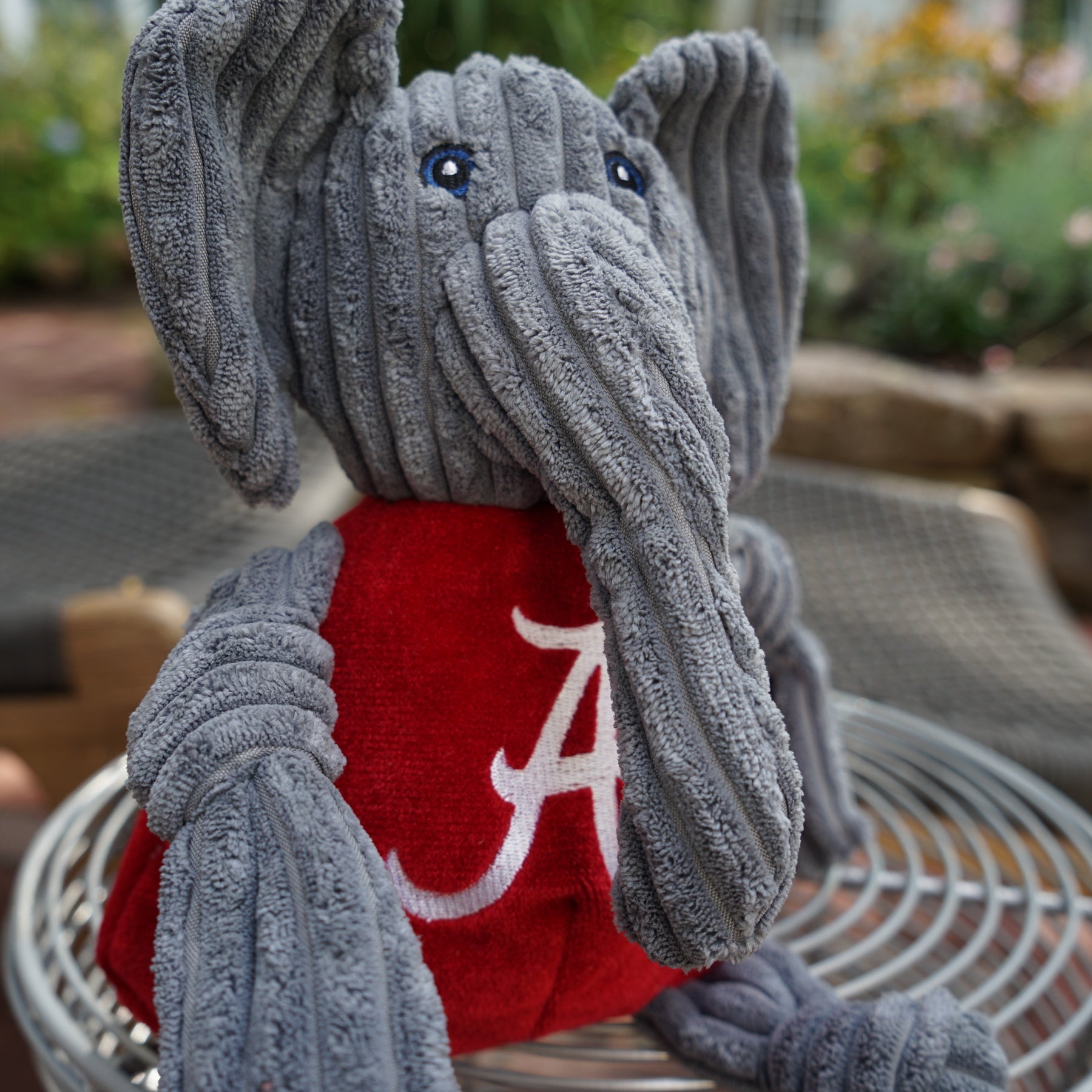 Dog Toy NCAA University of Alabama Big Al Mascot Knottie main product image for dogs and cats