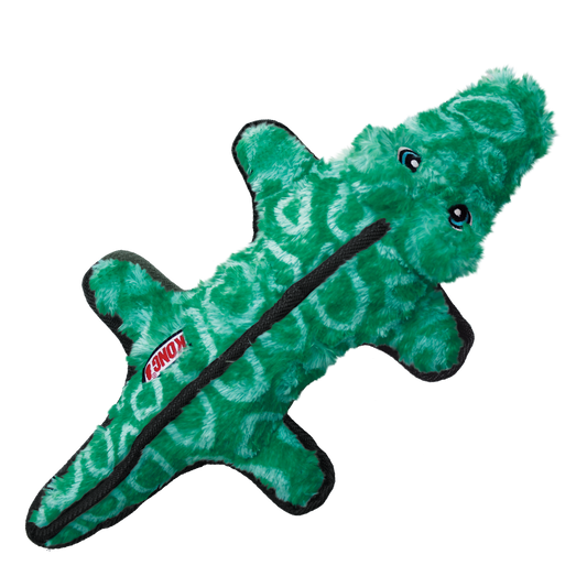 KONG Ballistic Alligator Medium Large Fetch Dog Toy Durable - main product image
