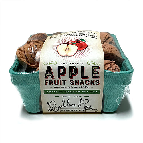 Dog Treat Gift Box: Apple Fruit Dog Treat Crate for Dogs - premium dog treat from Purrfect Pet Kingdom