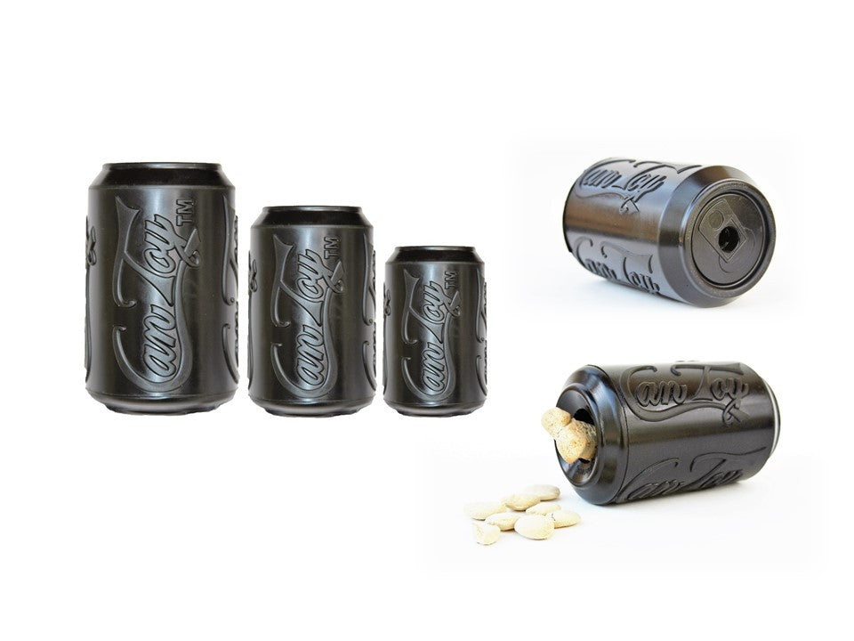 Magnum Can Toy Rubber Dog Chew Toy For Extreme Chewers Treat - lifestyle view