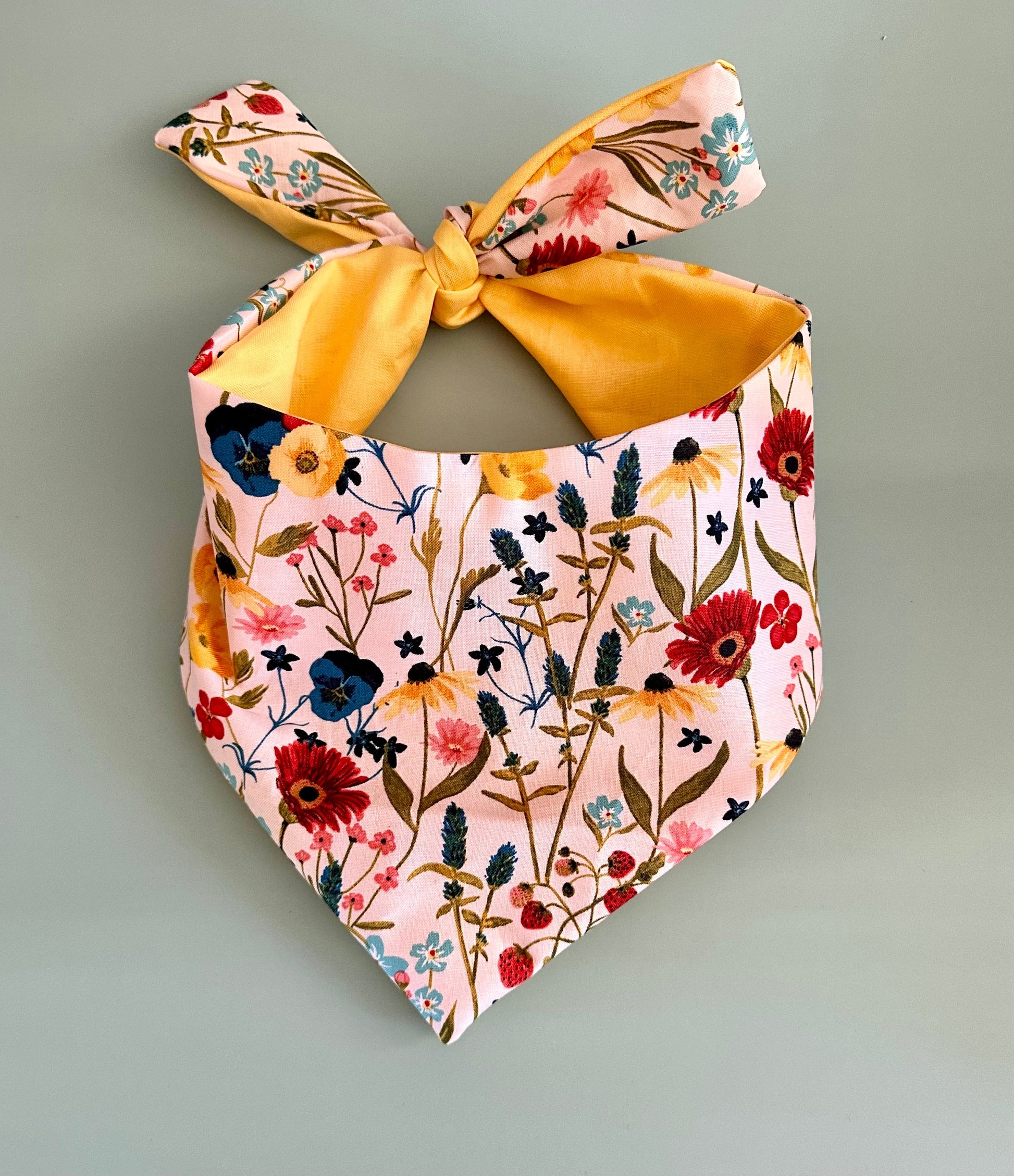 Spring Flowers Dog Bandana New Arrivals - main product image