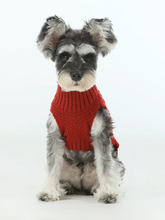 Pet Sweater Vest Red Dog Sweaters Premium Pet Supply Premium - main product image