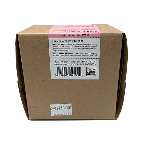 Dog Birthday Cake: Pink Baby Cake Shelf Stable for Dogs - premium dog treat from Purrfect Pet Kingdom