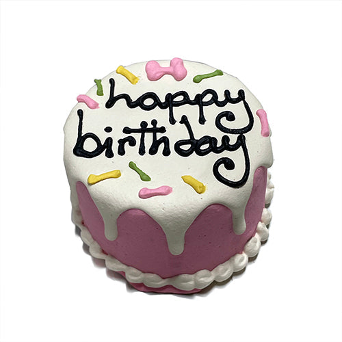 Dog Birthday Cake: Pink Baby Cake Shelf Stable for Dogs - premium dog treat from Purrfect Pet Kingdom