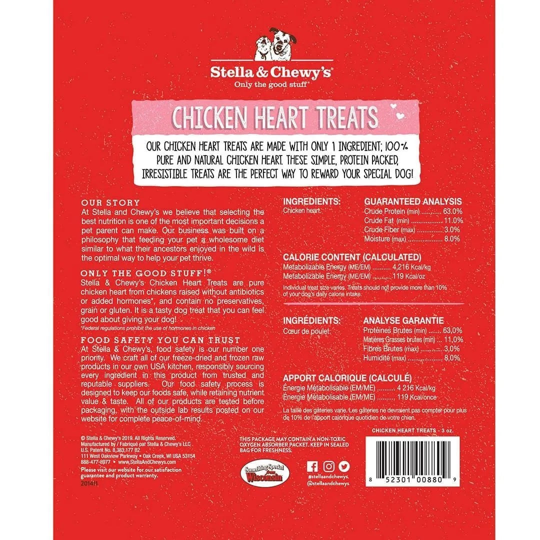 Dog Treats Stella Chicken Chews 3oz Training Rewards Premium - detail view