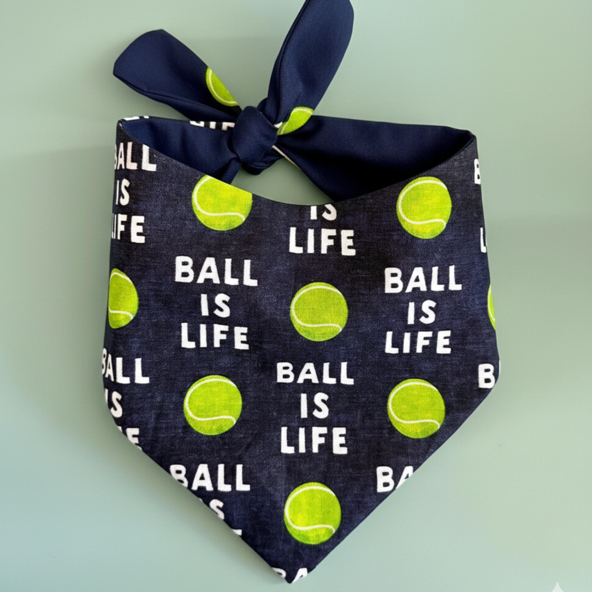 Ball Is Life Dog Bandana Best Seller - main product view | Dog Toys at Purrfect Pet Kingdom