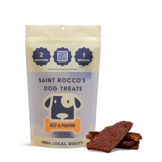 Saint Roccos Dog Treats Beef Pumpkin dog treats Premium - main product image