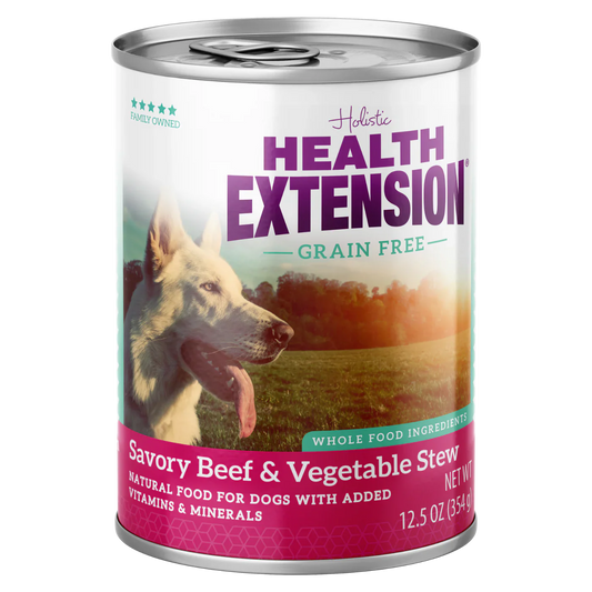 Health Extension Beef Stew Grain Free Dog Food Can (12.5oz) - main product image