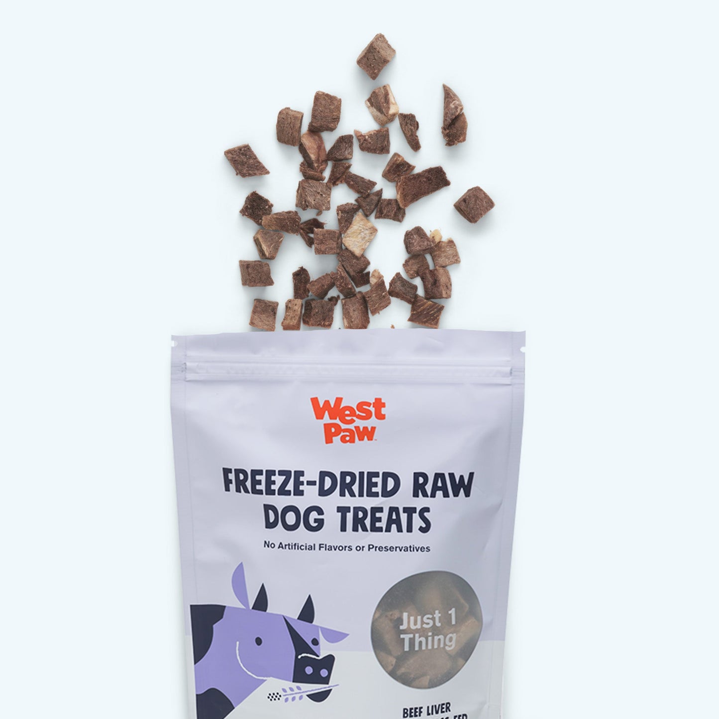 Dog Treats Beef Liver Natural Protein Reward Chews - close up view