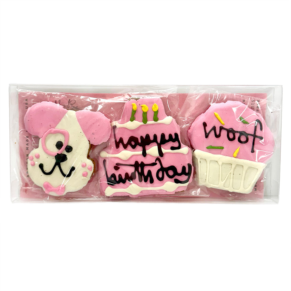 Dog Treat Gift Box: Birthday Girl Box for Royal Dog Rewards - premium dog treat from Purrfect Pet Kingdom