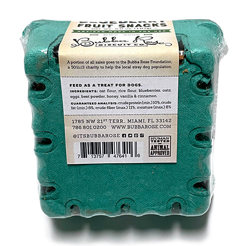 Dog Treat Gift Box Blueberry Fruit Treat Crate main product image for dogs and cats