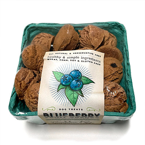 Dog Treat Gift Box Blueberry Fruit Treat Crate main product image for dogs and cats