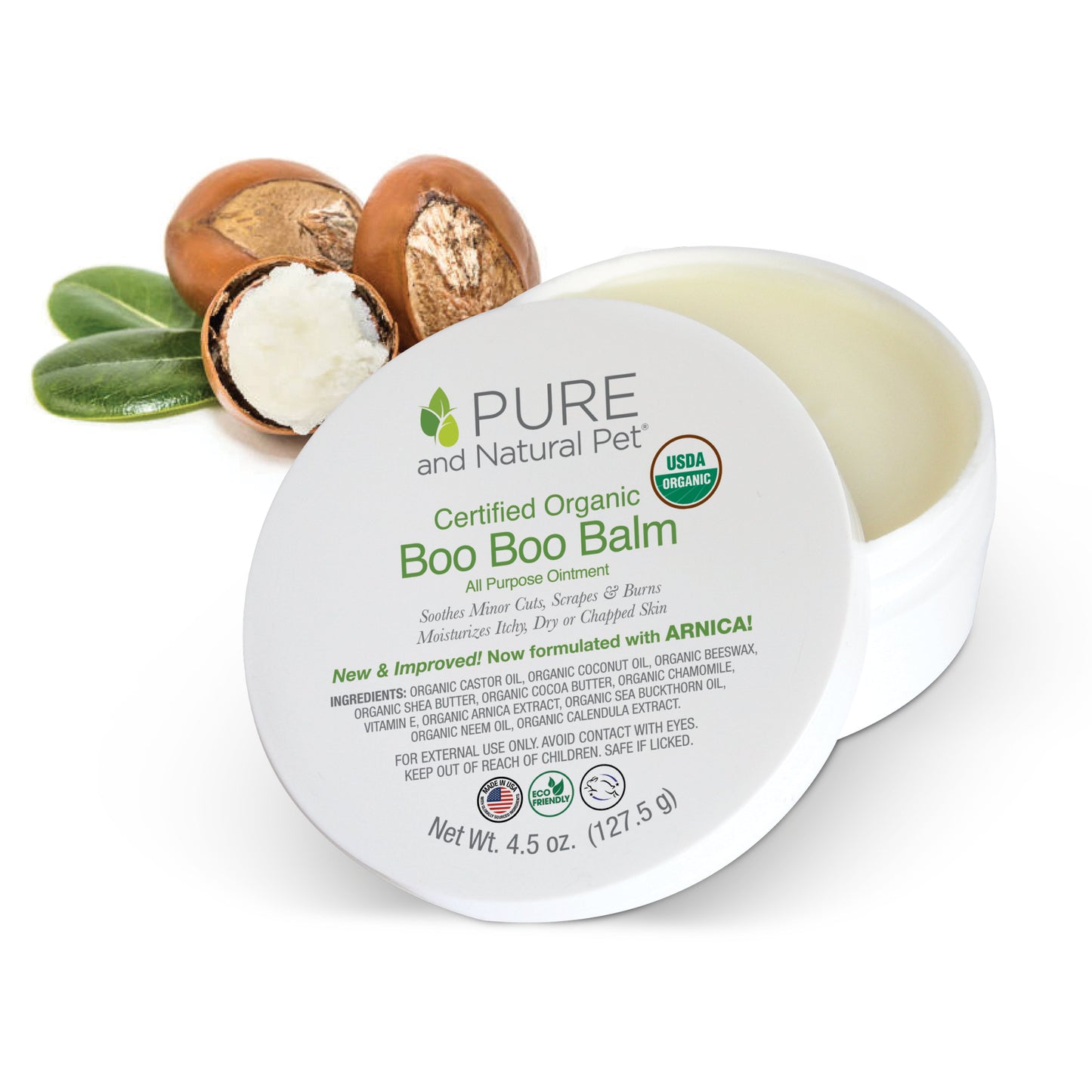 Certified Organic Boo Boo Balm - Unscented - main product image