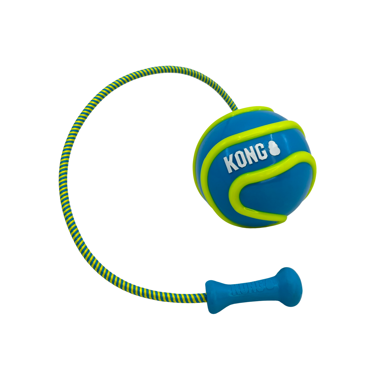 KONG Bunji High Viz Ball Assorted Fetch Dog Toy Durable Play - main product image