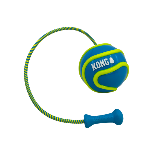 KONG Bunji High Viz Ball Assorted Fetch Dog Toy Durable Play - main product image