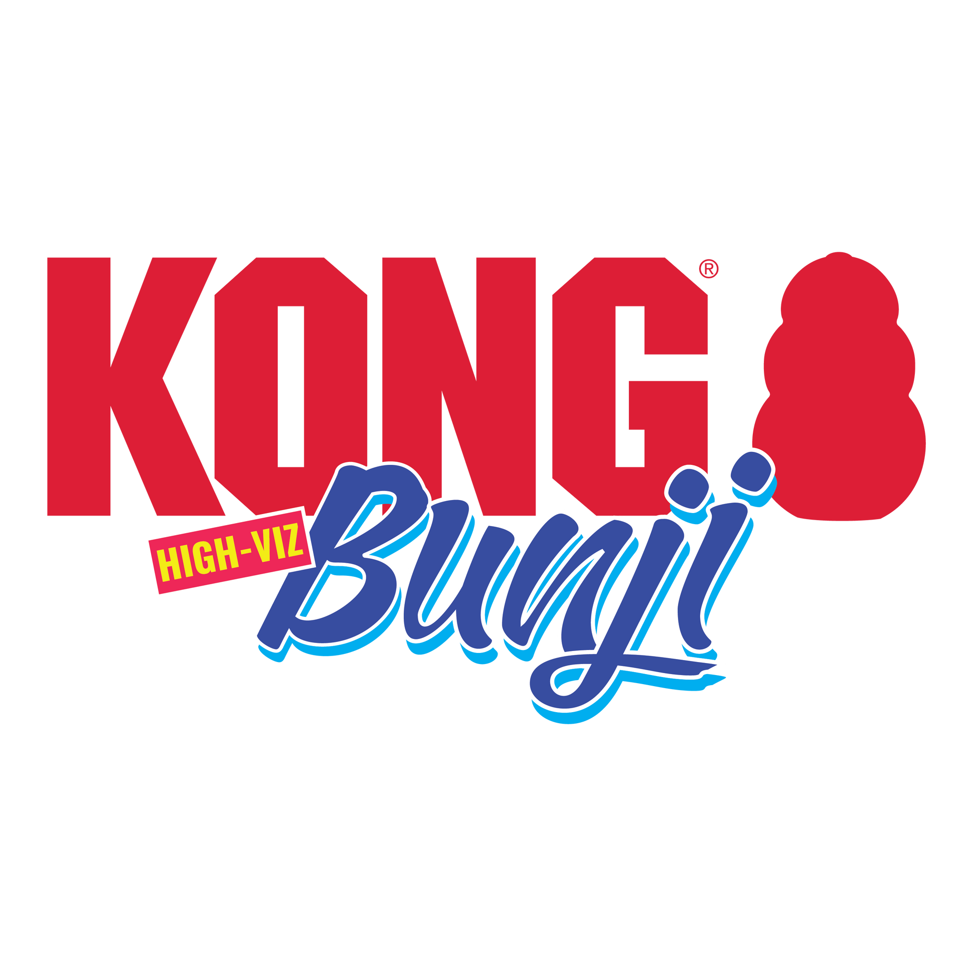 KONG Bunji High Viz Bumper Assorted Medium Fetch Dog Toy - gallery image 5