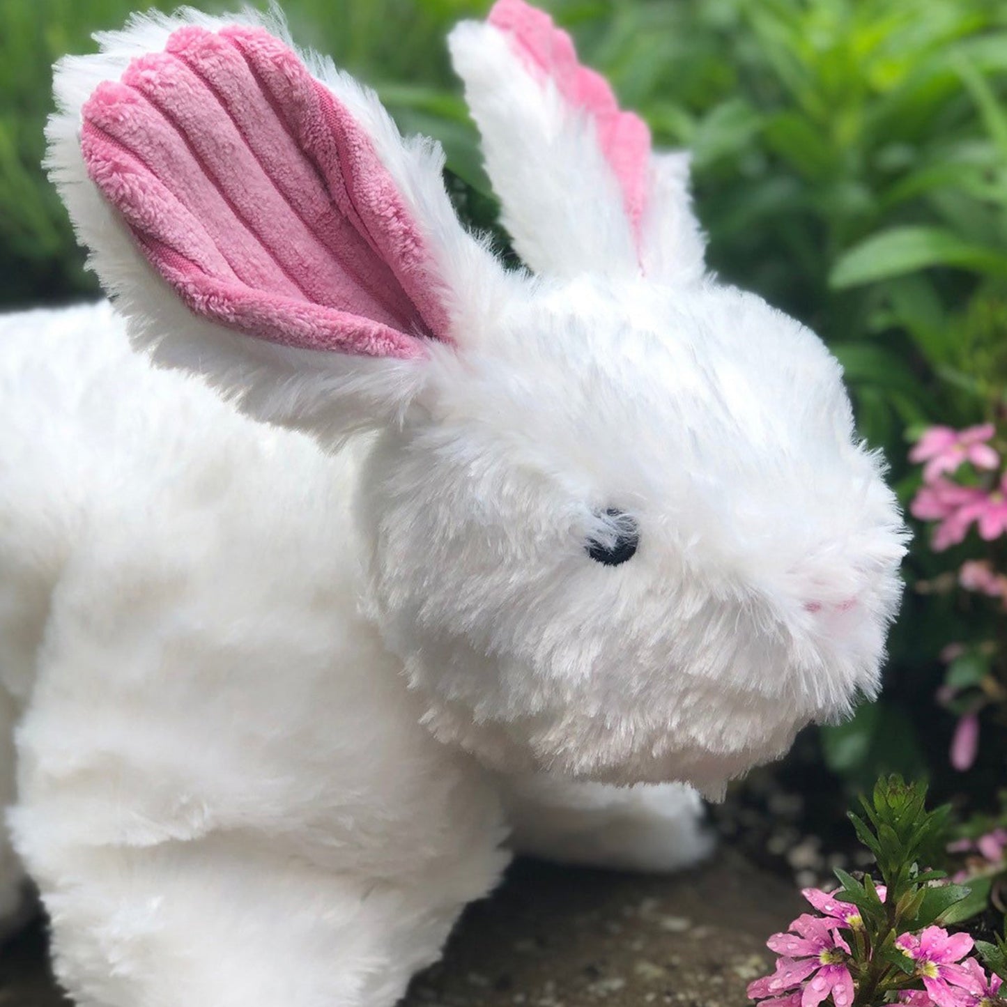 Dog Toy Squooshie Bunny Plush Toy for Daily Use for Comfort main product image for dogs and cats