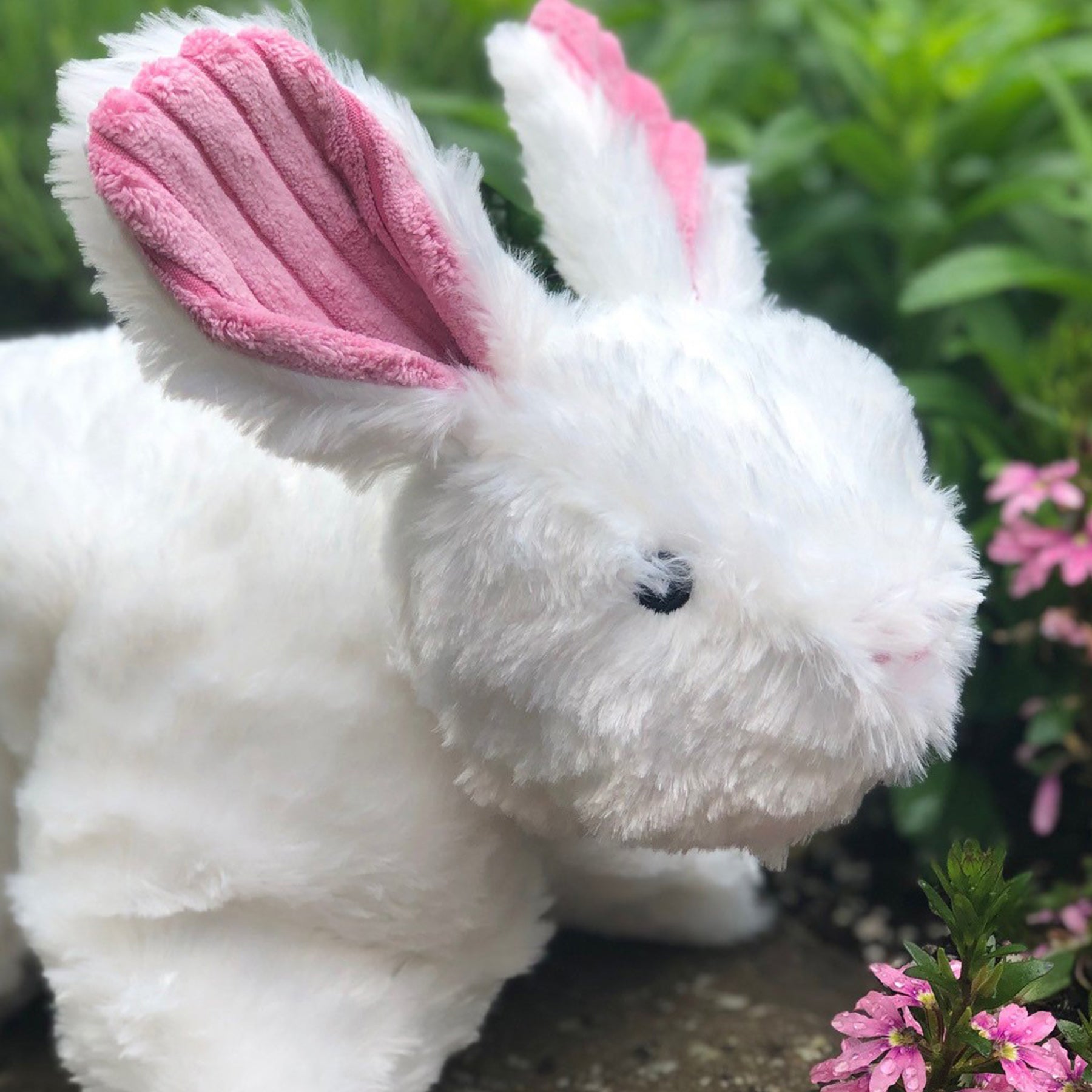 Dog Toy Squooshie Bunny Plush Toy for Daily Use for Comfort main product image for dogs and cats