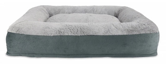 Arlee Harper Rectangle Slumber Grey Medium - main product view | Dog Beds at Purrfect Pet Kingdom