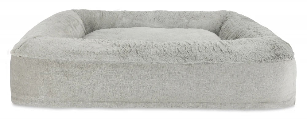 Arlee Harper Rectangle Slumber Tan Small - main product view | Dog Beds at Purrfect Pet Kingdom
