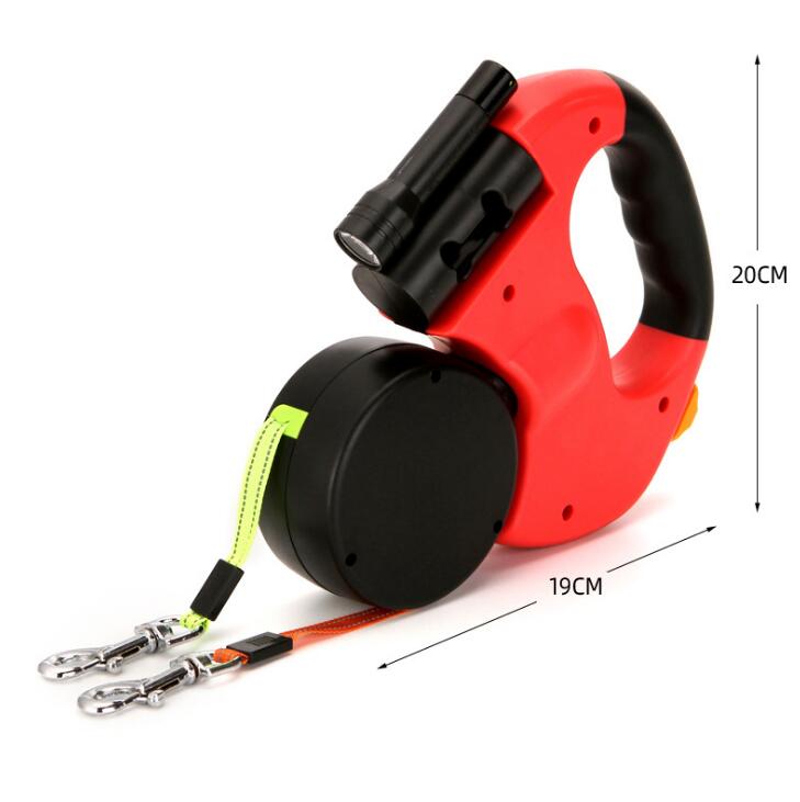 Retractable Dual Double Pet Rope Leash Tangle Free Walk For - gallery image 8