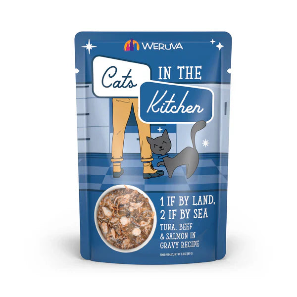 Cats In The Kitchen 1 If By Land 2 If By Sea Tuna Beef - main product image