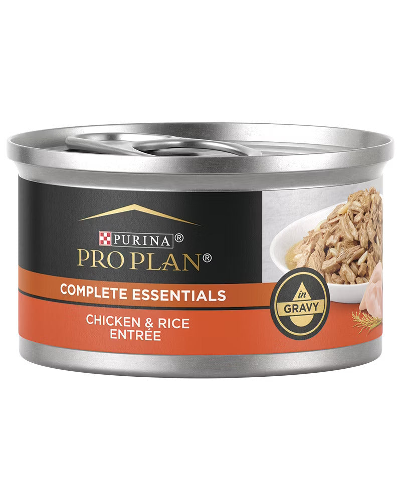 Pro Plan Complete Essentials Chicken Rice Entree In Gravy - main product image