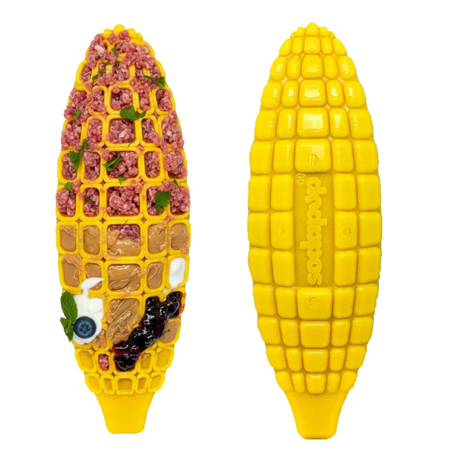 Corn On The Cob Nylon Dog Toy For Aggressive Chewers USA Dog - main product image