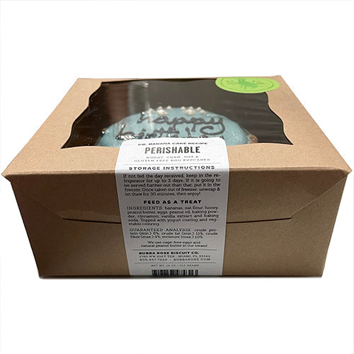 Dog Birthday Cake: Blue Cake Perishable for Training Rewards - premium dog treat from Purrfect Pet Kingdom