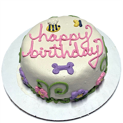 Dog Birthday Cake: Garden Cake Perishable for Dog Gifts - premium dog treat from Purrfect Pet Kingdom