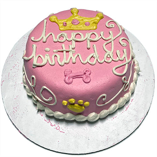Dog Birthday Cake: Princess Cake Perishable for Rewards - premium dog treat from Purrfect Pet Kingdom
