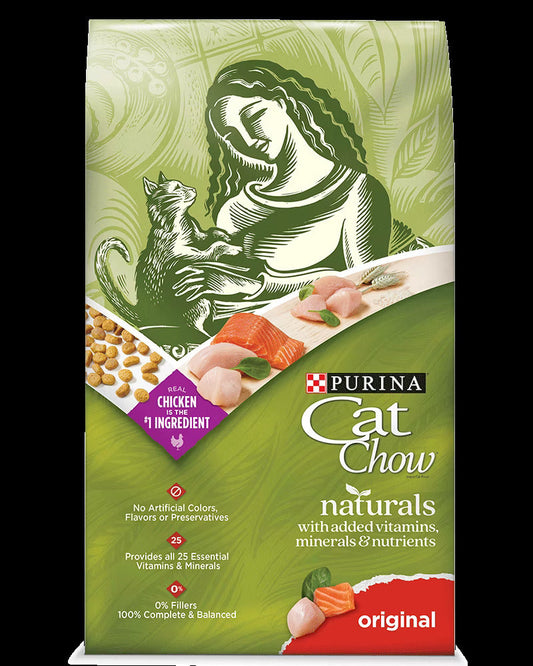 Cat Chow Naturals Chicken Original Cat Food Dry Cat Food - main product image