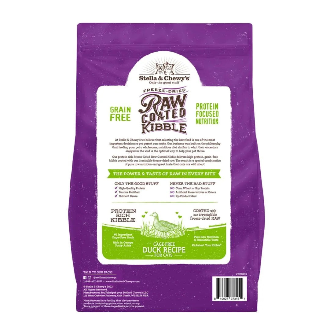 Dry Cat Food Stella Duck Recipe 2 5lbs Daily Meals Premium - detail view