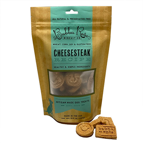 Dog Treats: Cheesesteak Biscuit Bag for Royal Dog Rewards - premium dog treat from Purrfect Pet Kingdom