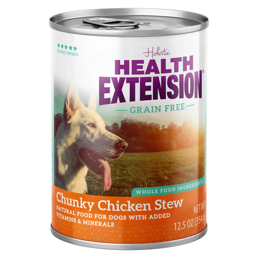Health Extension Chicken Stew Grain Free Dog Food Can 12 5Oz - main product image