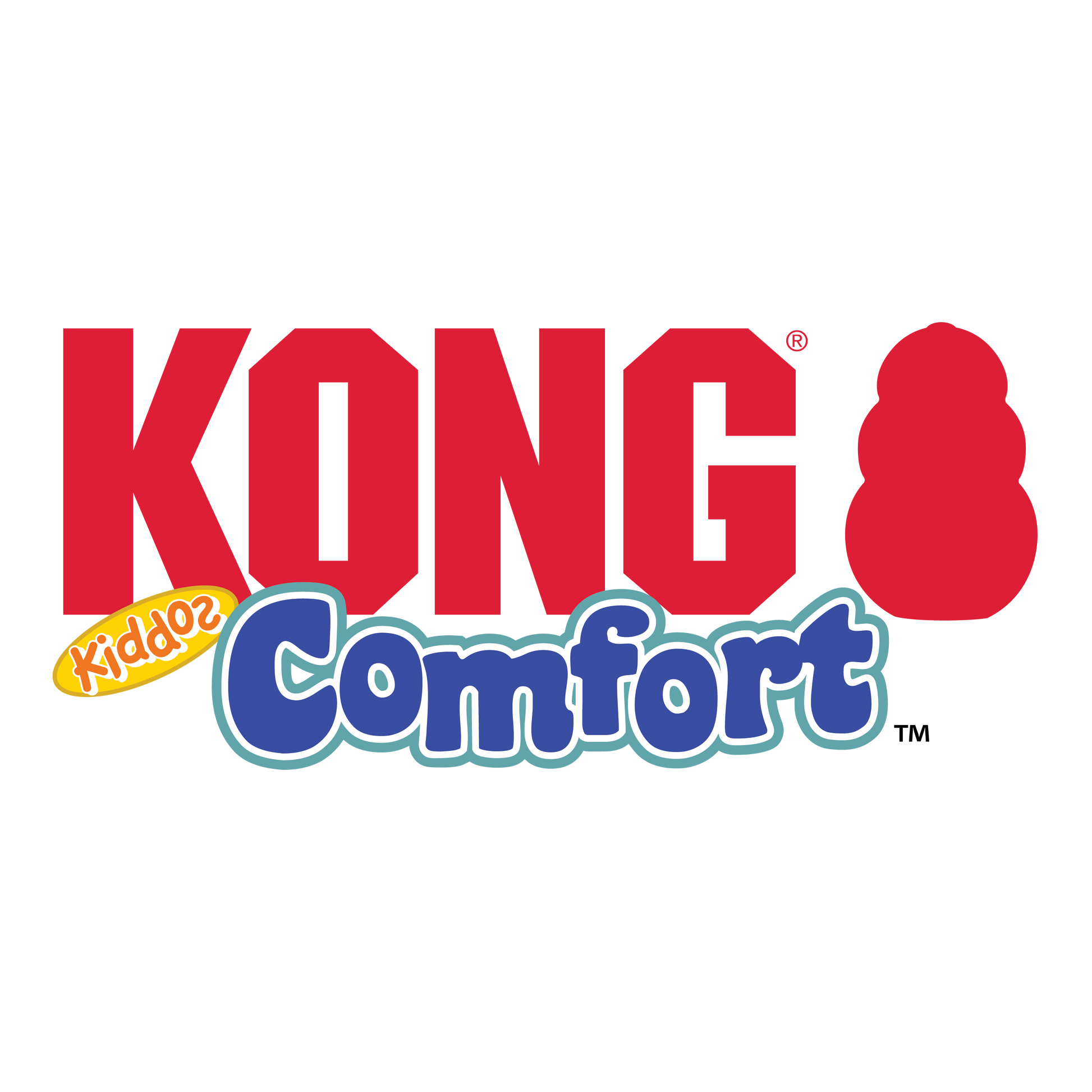 KONG Comfort Kiddos Jumbo Elephant Plush Dog Toy Durable - gallery image 5